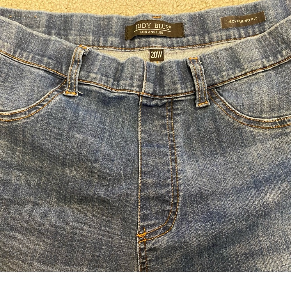 Judy Blue Distressed Boyfriend Jeans Size 20 W